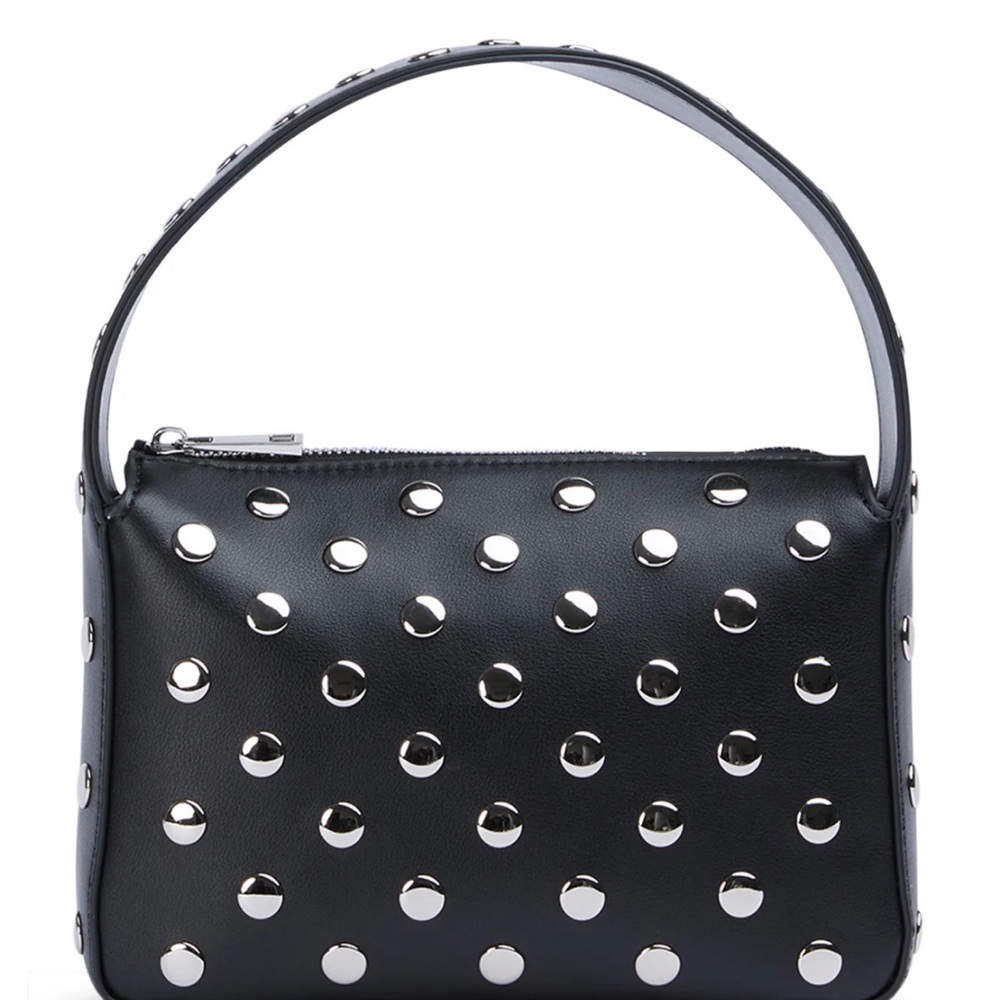 Tony Bianco Natty Black Studded Bag